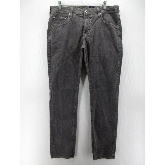 AG Adriano Goldschmied Jeans 36 The Matchbox Corduroy Slim Straight - Picture 1 of 11